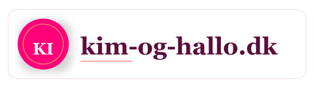 kim-og-hallo.dk logo